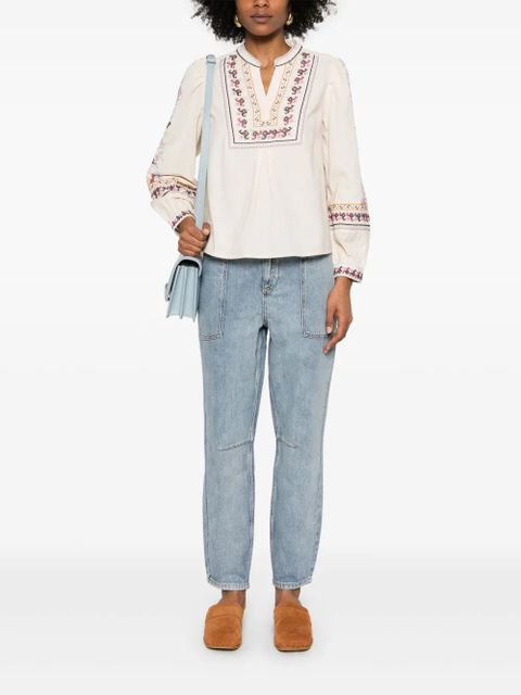 Ba&Sh Caloe blouse - Neutrals - zdjęcie produktu nr 2