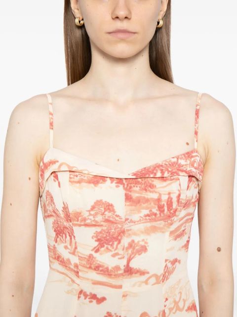 Reformation Fredo dress - Neutrals