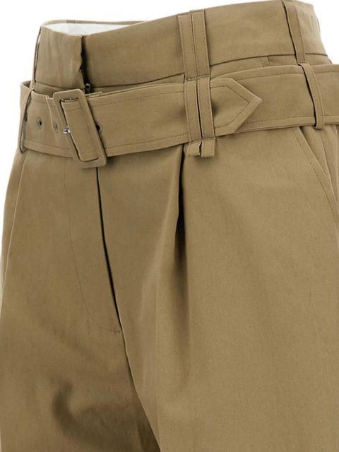 Simone Rocha pleated-front belted trousers - Neutrals - zdjęcie produktu nr 2