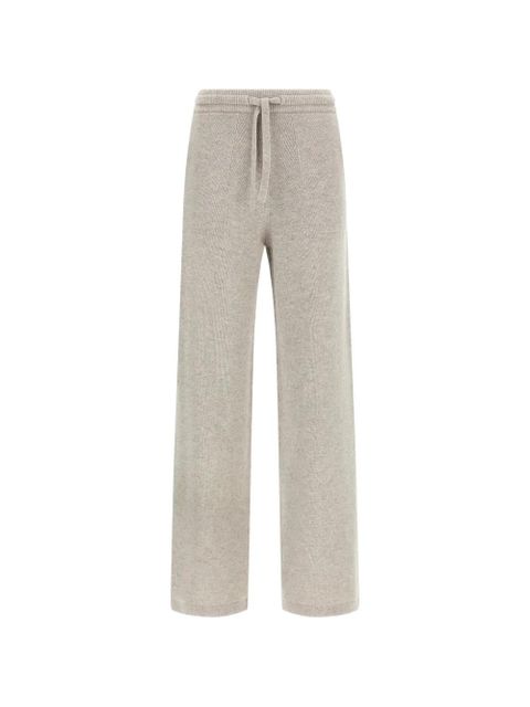 Max Mara SmmPietra drawstring knit trousers - Grey - zdjęcie produktu nr 1