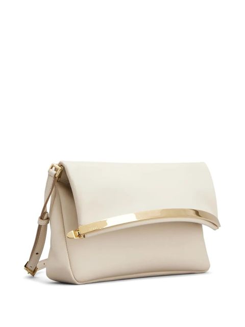 Tod's leather clutch bag - Neutrals