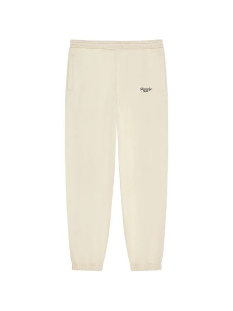Givenchy 1952-signature embroidered track pants - Neutrals - zdjęcie produktu nr 1