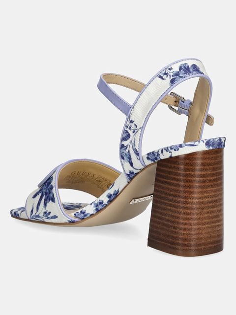 Guess sandały GANIKA2 kolor biały FLJGA2 FAP03