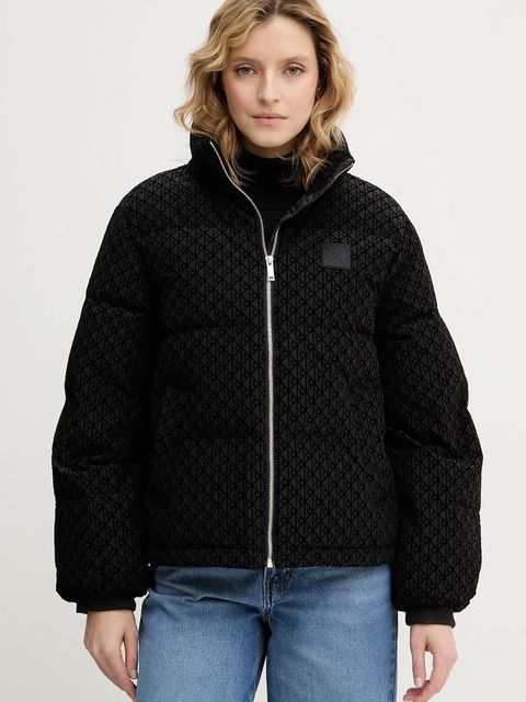 Calvin Klein kurtka puchowa kolor czarny zimowa LV044E516G - zdjęcie produktu nr 1