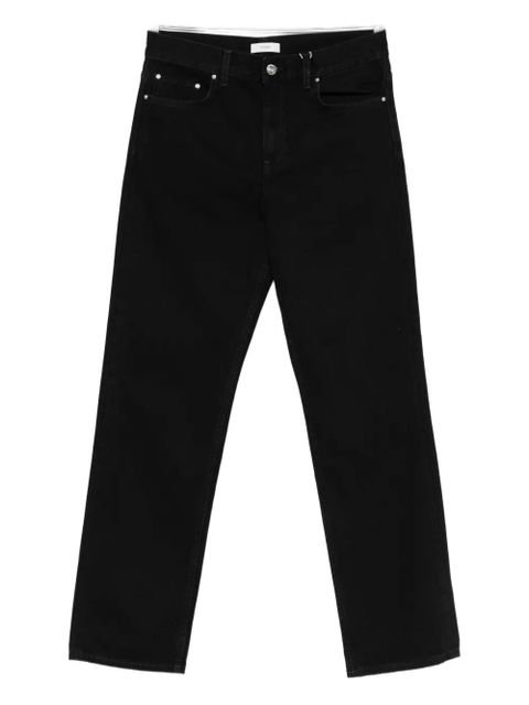 TOTEME straight-leg jeans - Black