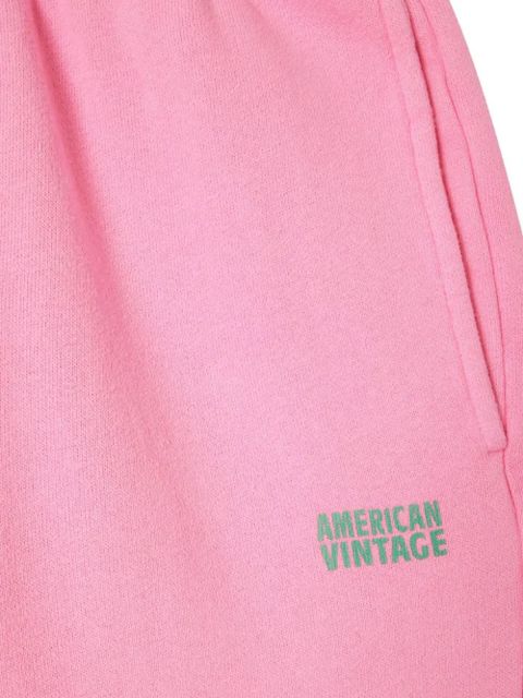 American Vintage embroidered logo sweatpants - Pink - zdjęcie produktu nr 2