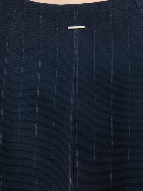 BOSS kamizelka kolor granatowy jednorzędowa 50548493