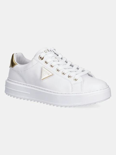 Guess sneakersy DENESA12 kolor biały FLJD12 LEA12 - zdjęcie produktu nr 1