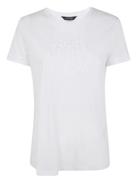 Lauren Ralph Lauren embellished T-shirt - White - zdjęcie produktu nr 1
