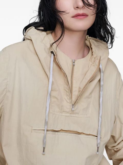 Maison Margiela drawstring hoodie - Neutrals