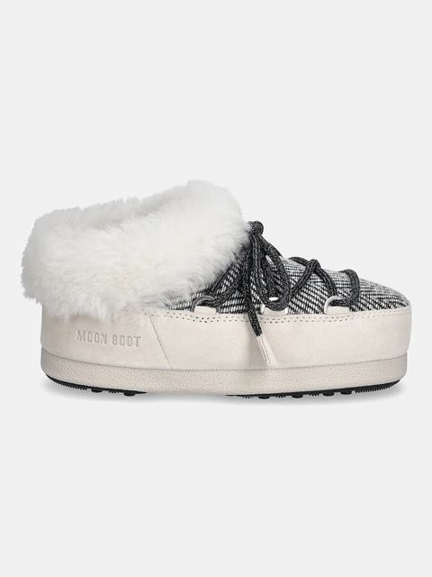 Moon Boot śniegowce MB X GIR EVX CHALET MULE FUR kolor beżowy 80D1470120-L032 - zdjęcie produktu nr 2