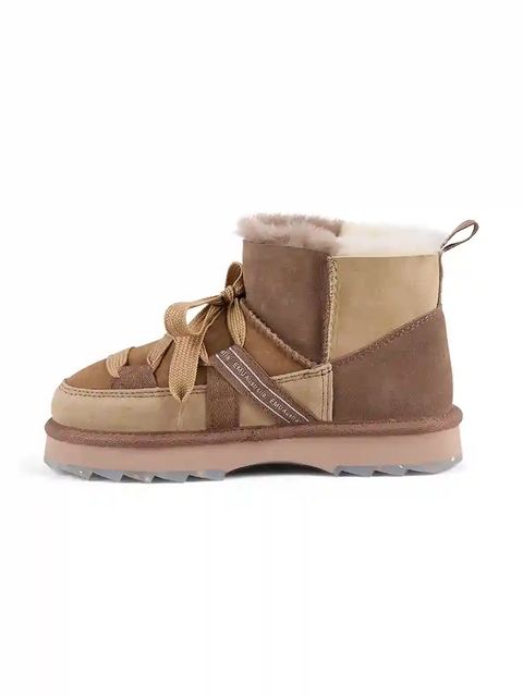 Emu Australia śniegowce Blurred Micro Patchwork kolor brązowy W13195