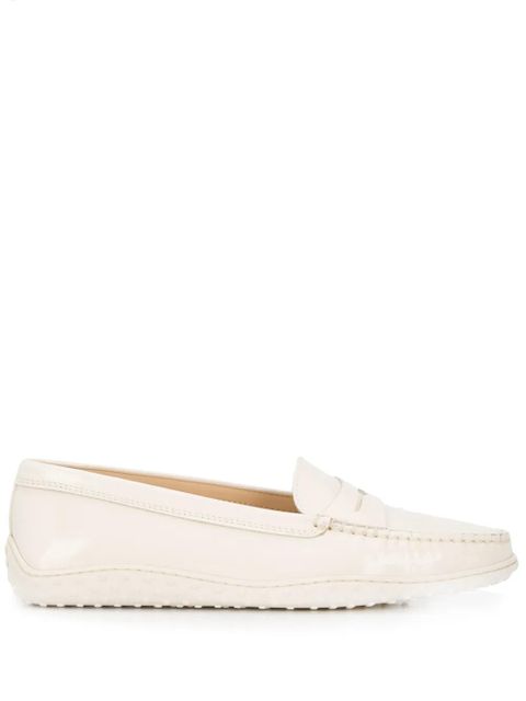 Tod's patent leather loafers - White - zdjęcie produktu nr 1