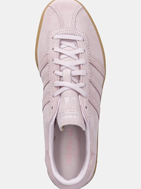 adidas Originals sneakersy zamszowe Bermuda damskie kolor różowy JS3973