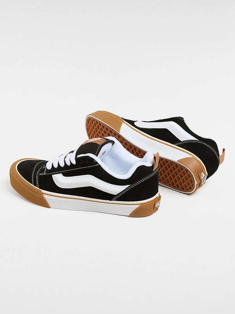 Vans tenisówki zamszowe Knu Skool kolor czarny VN0009QCCJI1