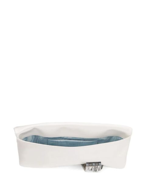 Jimmy Choo Zandra clutch - White