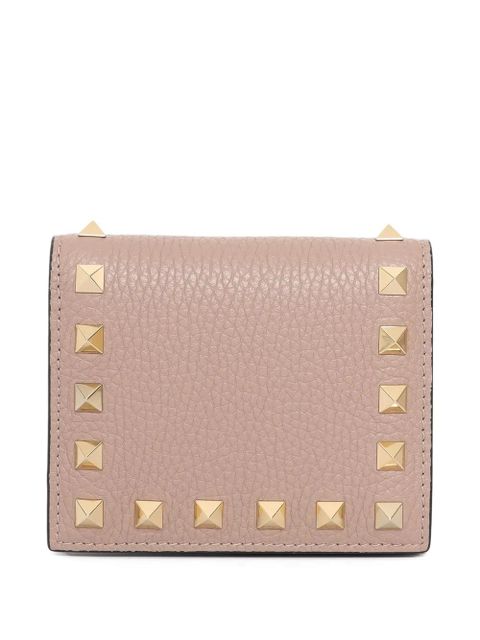 Valentino Garavani Rockstud-embellished wallet - Pink - zdjęcie produktu nr 1