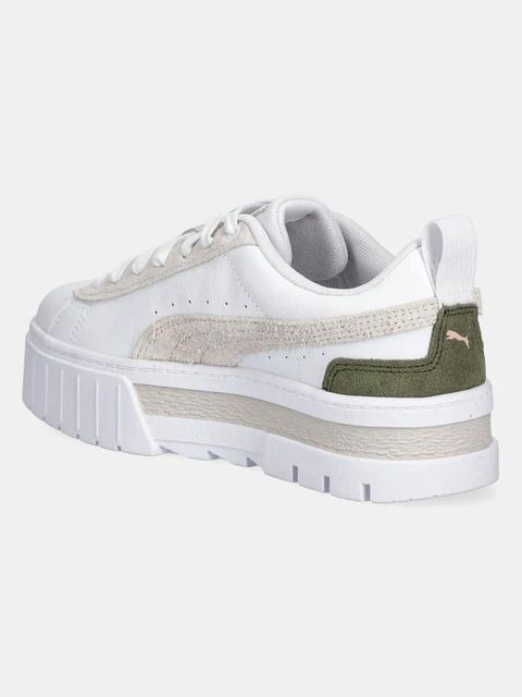 Puma sneakersy skórzane Mayze Mix Wns kolor biały