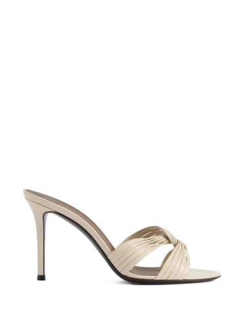 Giuseppe Zanotti FARA MULE 90 - Neutrals - zdjęcie produktu nr 1