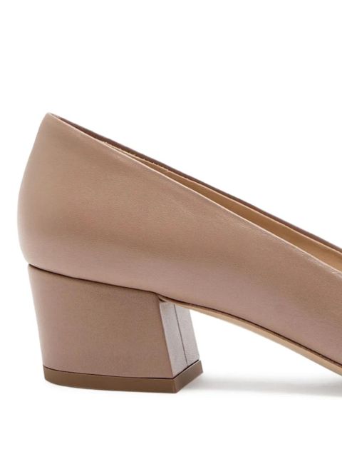 Gabriela Hearst Agathe block-heel pumps - Neutrals - zdjęcie produktu nr 2