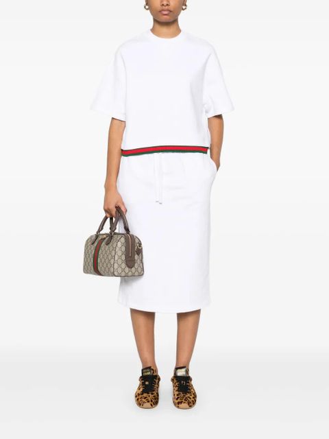 Gucci Web-stripe midi skirt - White - zdjęcie produktu nr 2
