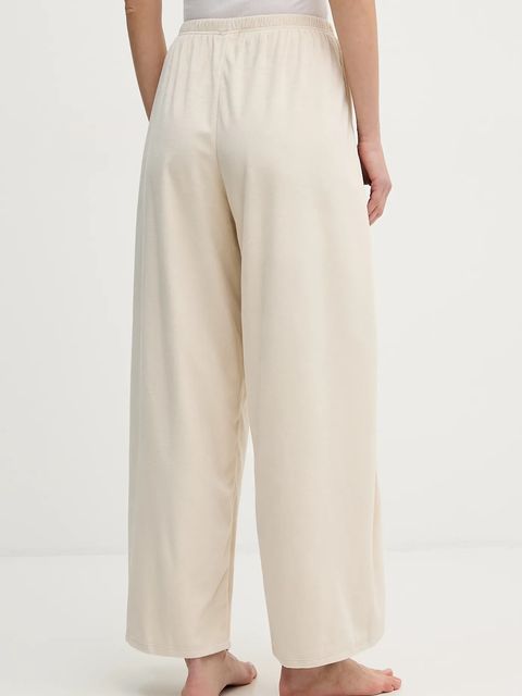 United Colors of Benetton spodnie piżamowe damska kolor beżowy 3JQA3F04W