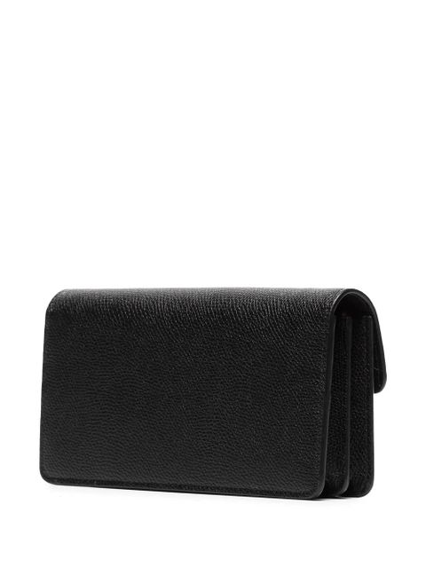 Valentino Garavani Vlogo grained-leather mini bag - Black - zdjęcie produktu nr 2