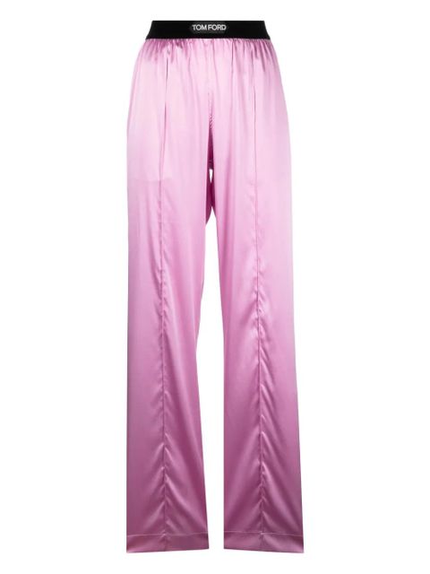 TOM FORD satin pyjama bottoms - Pink - zdjęcie produktu nr 1