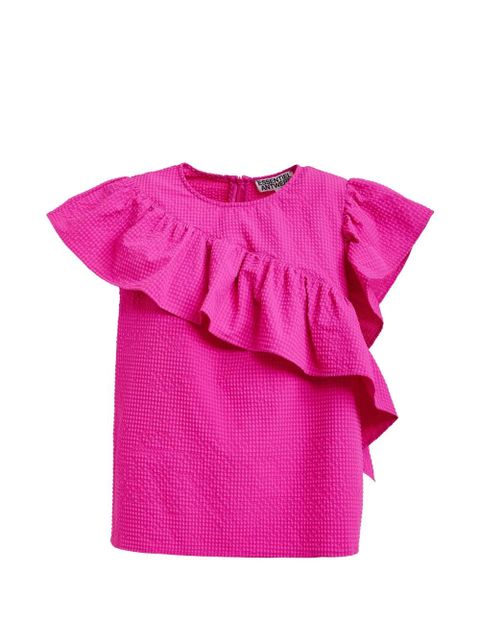 Essentiel Antwerp Joojoo ruffled blouse - Pink - zdjęcie produktu nr 1