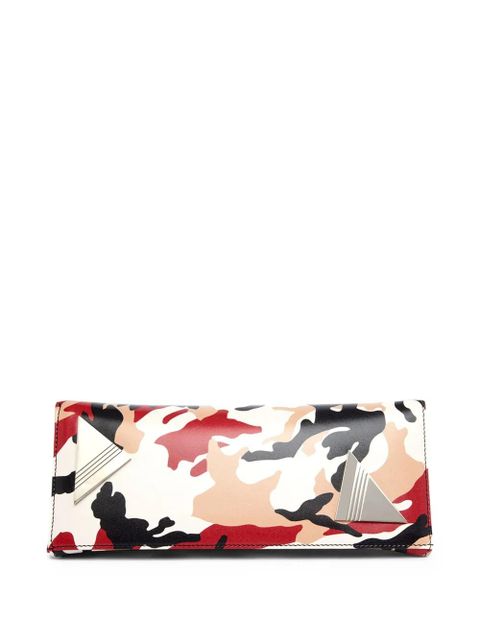 The Attico 8.30PM camouflage-pattern clutch ag - Neutrals