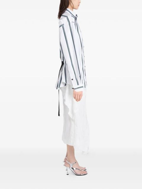 Proenza Schouler Alia striped shirt - White