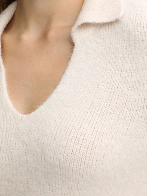 Morgan sweter z domieszką alpaki damski kolor beżowy lekki MCLO - zdjęcie produktu nr 2