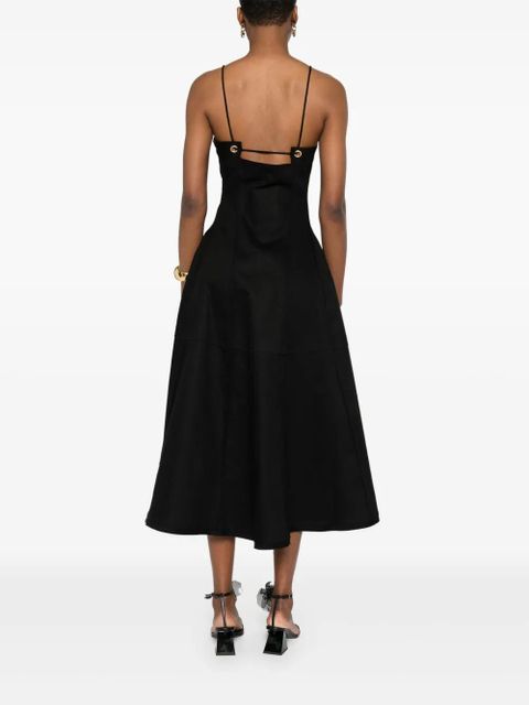 Cult Gaia Maka midi dress - Black
