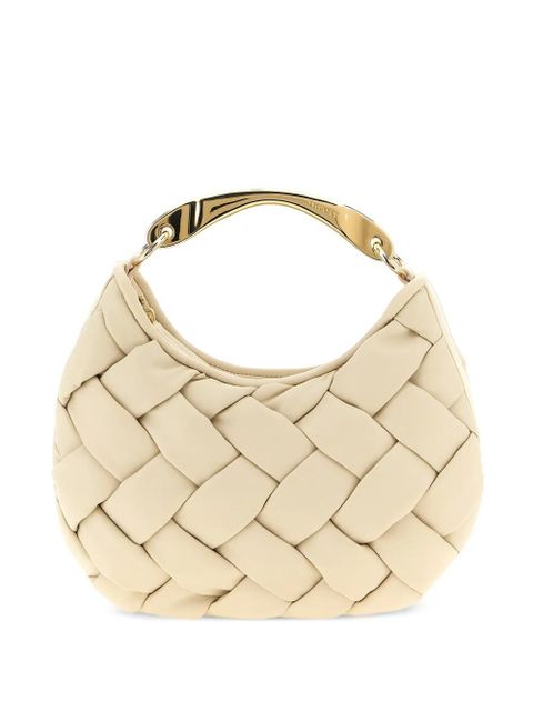 TWINSET Weaved leather-effect tote bag - Neutrals - zdjęcie produktu nr 1
