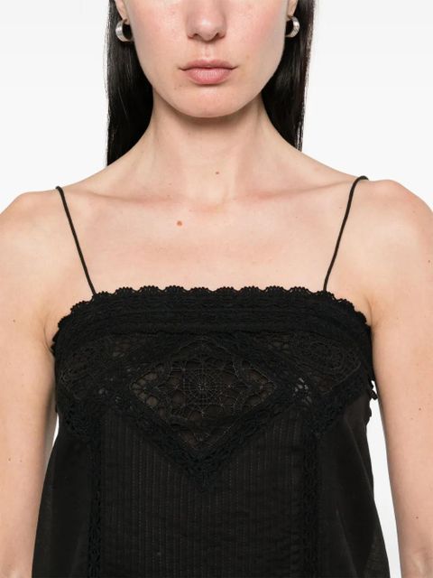 MARANT ÉTOILE Gaelia top - Black