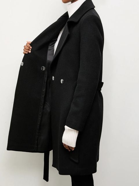 Answear Lab płaszcz wełniany