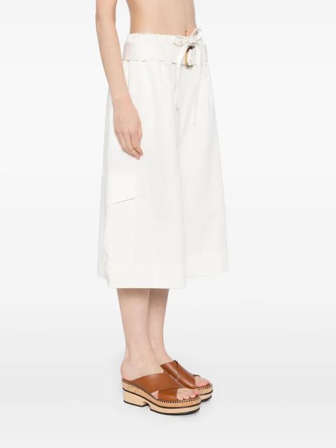 ZIMMERMANN Illuminate Bermuda shorts - White