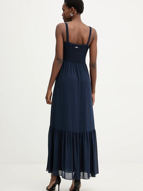 MICHAEL Michael Kors sukienka kolor granatowy maxi rozkloszowana MR683C57R3 - zdjęcie produktu nr 2