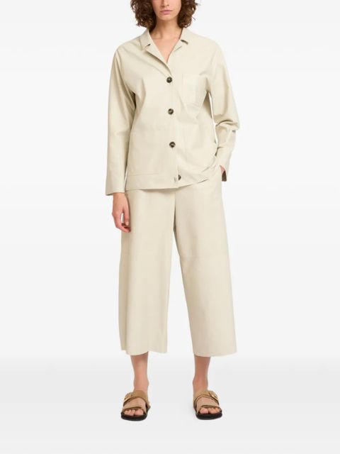 Yves Salomon button leather jacket - Neutrals - zdjęcie produktu nr 2