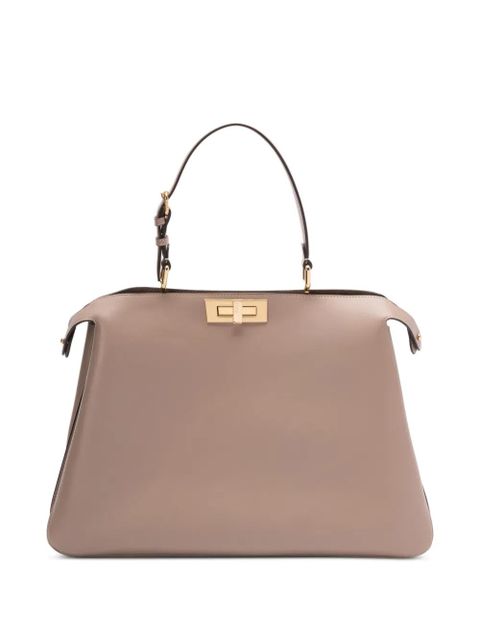 FENDI large Peekaboo Soft tote bag - Neutrals - zdjęcie produktu nr 1