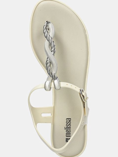 Melissa sandały MELISSA SOLAR TWIST AD damskie kolor beżowy M.36042.BF298