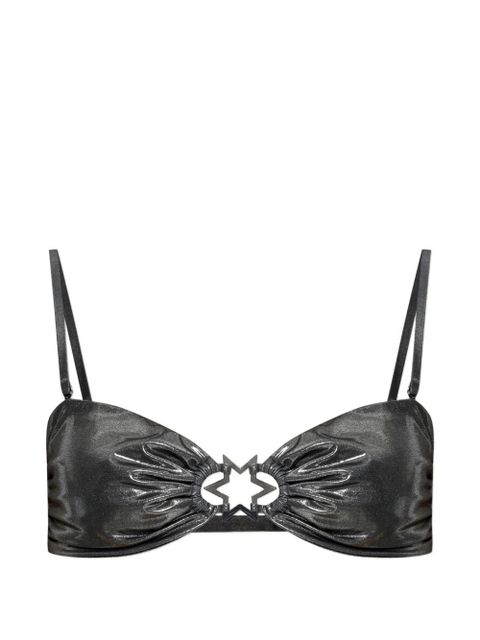 MISBHV star-plaque bikini top - Black - zdjęcie produktu nr 1