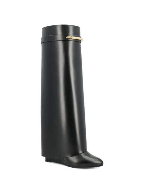 Givenchy Shark leather boots - Black - zdjęcie produktu nr 2