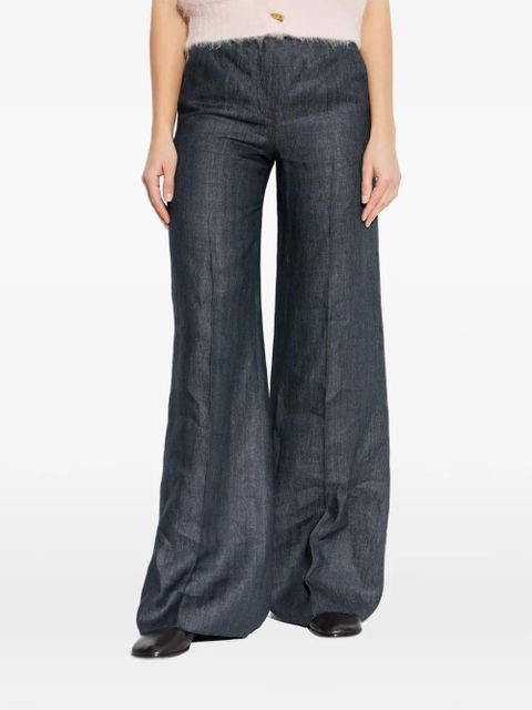 Max Mara Deserto flared trousers - Blue - zdjęcie produktu nr 1