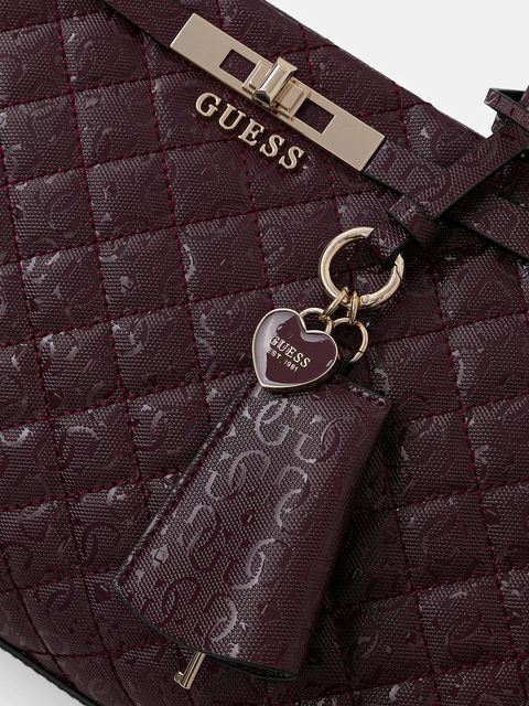 Guess torebka IDRA kolor bordowy HWGG81 57060