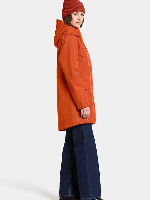 Didriksons kurtka CAJSA kolor pomarańczowy zimowa 505938