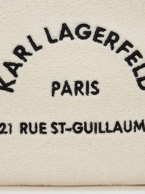 Karl Lagerfeld torebka K/RSG kolor beżowy A4W50013