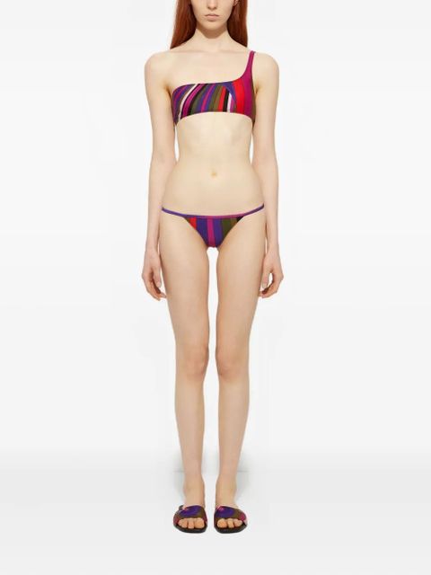 PUCCI print bikini bottom - Purple