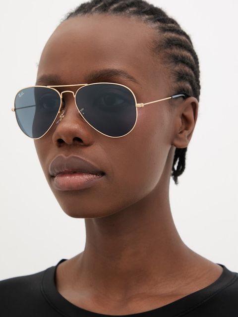 Ray-Ban okulary przeciwsłoneczne AVIATOR LARGE METAL - zdjęcie produktu nr 1