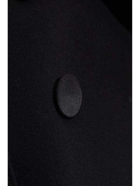 Givenchy asymmetric wool jacket - Black